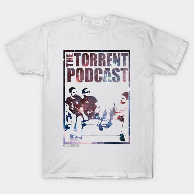 The Torrent Podcast - Spaced Out T-Shirt by NDeV Designs